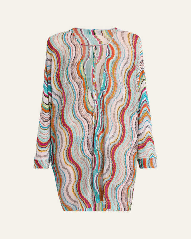 Tie-Front Tunic Coverup